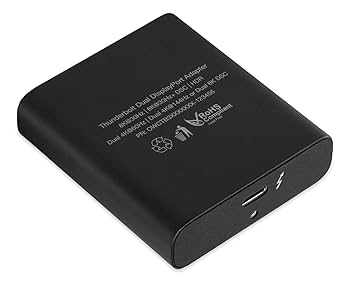 Amazon.com: OWC Thunderbolt Dual Displayport Adapter, Dual